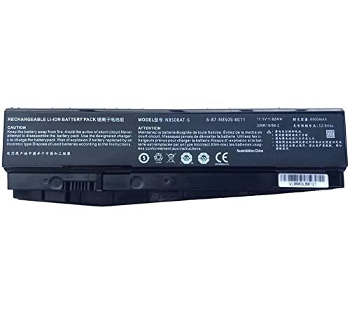 Batteria Laptop Gaming N850BAT-6 5500mAh per Clevo N850 N870HK1