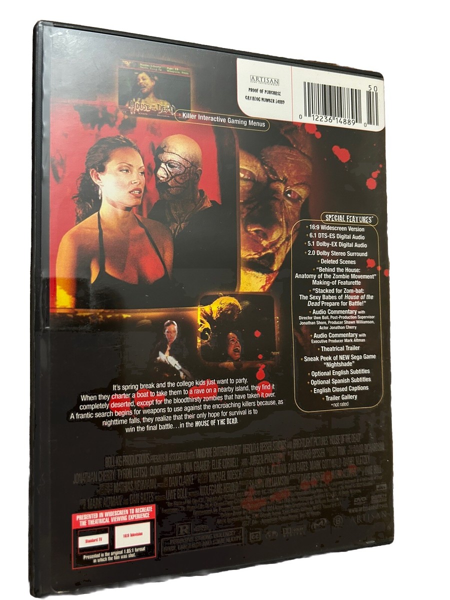 House Of The Dead , Pre-Owned DVD ( Horror ) | eBay