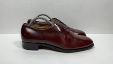 Church's Custom Grade Wholecut Mens Size 9 / UK 8 Burgundy Leather Dress Shoes