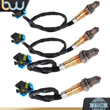 4Pcs Up&Downstream O2 Oxygen Sensor For GMC Acadia 3.6L V6 4-Door 2009 2010 2011