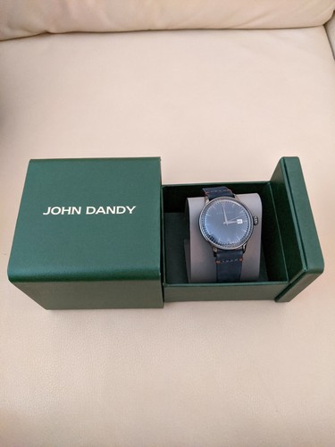 Orologio John Dandy cinturino blu scuro elegante | eBay
