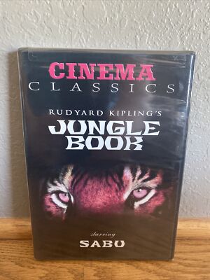 JUNGLE BOOK on a DVD of RUDYARD KIPLING'S Book STORY The ORIGINAL with SABU