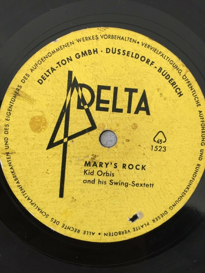 WOODHOUSE STOMPERS: That Da Da Strain/KID ORBIS:Mary's Rock (Flexi Delta 1522/3) - Bild 3 von 3