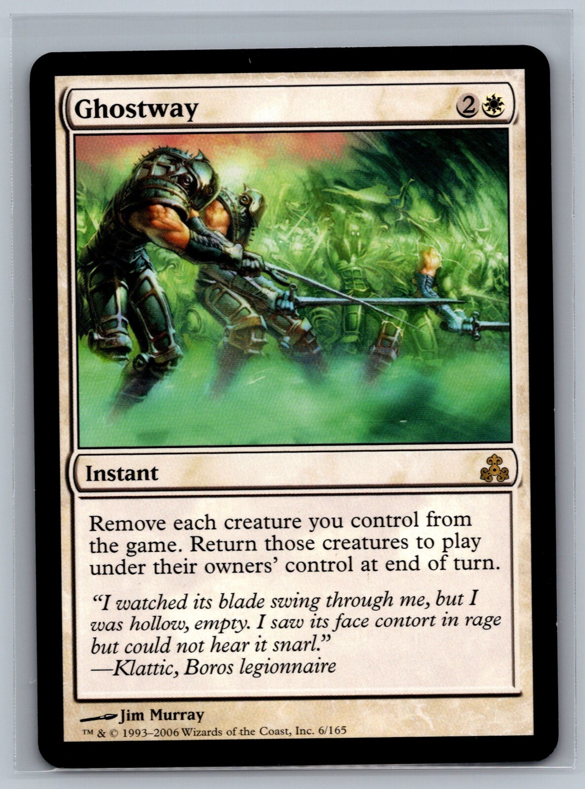 Magic The Gathering Guildpact Ghostway #6/165 MTG TCG CCG