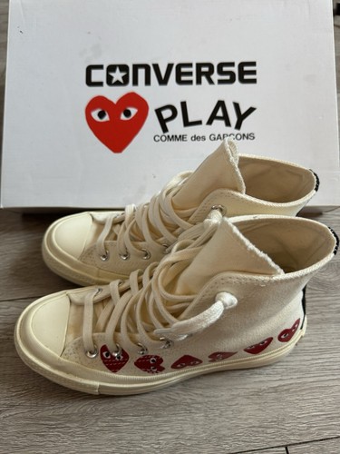 Size 3 - Converse Comme des Garçons Play x Chuck 70 Top High Multi Heart - Bild 3 von 9