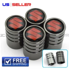 VALVE STEM CAPS WHEEL TIRE 4PC 2 COLOR OPTION - US SELLER