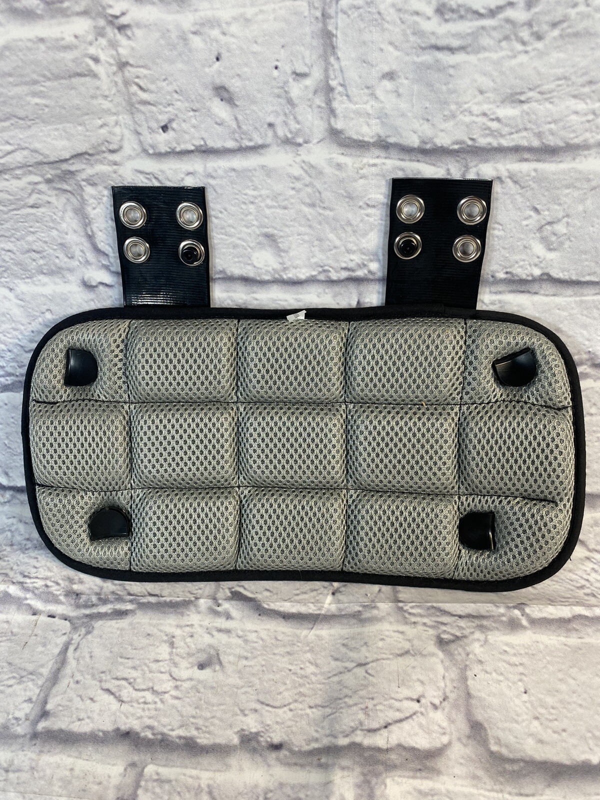 Schutt Football Back Plate for Shoulder Pads Black Gray Sports Size Adult eBay