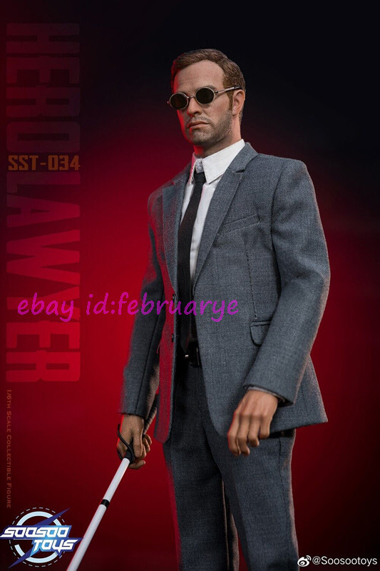 Soosootoys 1/6 SST-034 Daredevil 2.0 Lawyer Matt Murdock Action