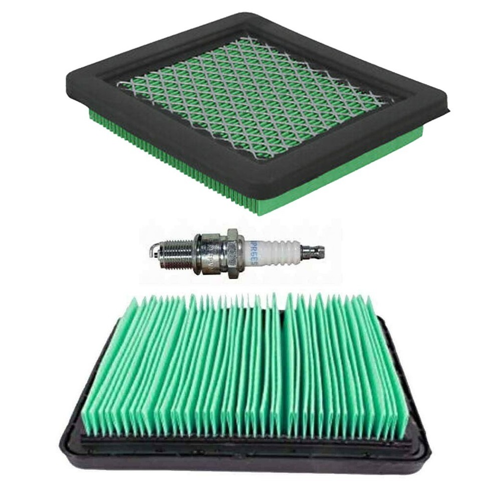 Air Filter and Spark Plug Set for Honda IZY HRX Mowers & GCV135/160/190