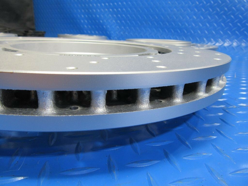 Maserati GranTurismo Gt front rear brake rotors drilled PREMIUM QUALITY #6740