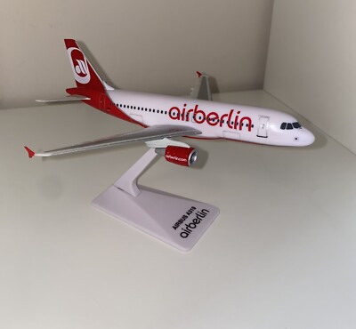 Modellflugzeug Premier Planes AirBerlin Airbus A319 9,5cm x 17cm x 17,5cm
