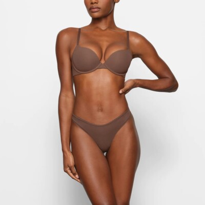 NWT Skims Fits Everybody Push Up Bra - 32DDD Color Oxide Underwire