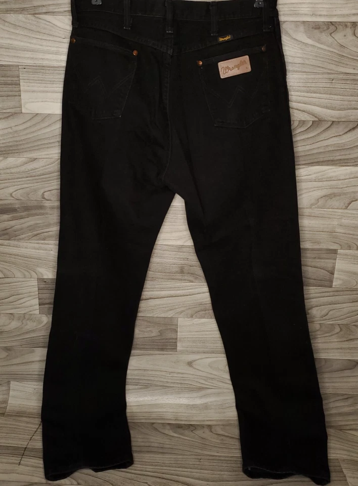 Vtg Lot of 4 Wrangler Cowboy Cut Original/Slim Bootcut Western Jeans 35x36 USA - Image 4 of 4