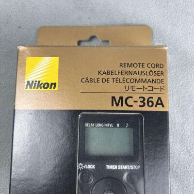 Nikon MC-36A MC36A Multi-Function Remote Cord D4S D4D3 D3s D3x