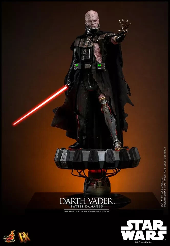 🔥In stock! Hot Toys DELUXE Darth Vader DX45 1/6 Star Wars Figure
