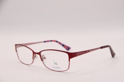 NICOLE MILLER KIKI LILITH C03 RED PINK AUTHENTIC FRAMES EYEGLASSES 50-15