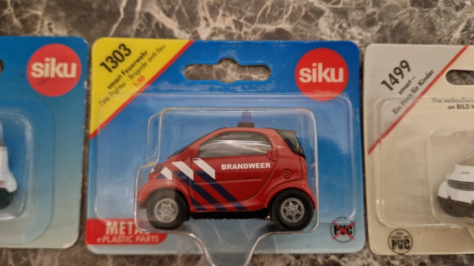 Siku Konvolut Smart 1302 1303 1499 Bilster Ovp - Bild 3 von 4