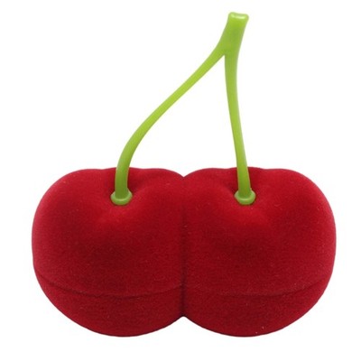 Stylish Jewelry Packaging Box Stylish Stud Earrings Organizer Cherry Storage Box