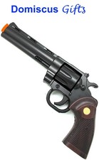 11 1/2" NEW FOAM Vintage .357 MAGNUM Black Revolver REPLICA Pistol Gun TOY Prop