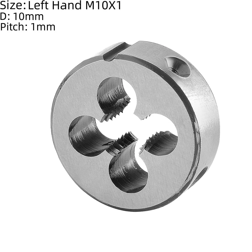 Burkit M10 X 1 Left Hand Tap and Die Set | High-Speed Steel, 10mm Diameterttt... - Image 3 of 4