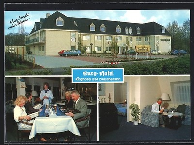 AK Bad Zwischenahn, Burg-Hotel Ringhotel mit Restaurant Landgraf, Zum Rosenteic 