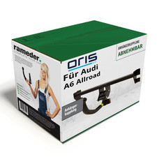 Oris Anhängerkupplung abnehmbar 027193 für Audi A6 Allroad 05.2000-08.2005 AHK