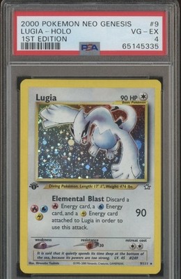 Lugia 9/111 Neo Genesis Holo for sale online | eBay