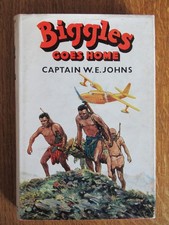 Biggles Goes Home: Capt W E Johns: Hodder and Stoughton: 1960 1st Ed: Excellent