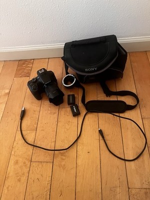 Sony Alpha a3000 20.1MP Digital Camera - Black (Kit w/ E OSS 18-55mm Lens)