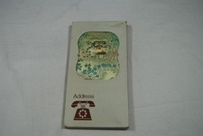 Vintage Silk Brocade Telephone, Address Book-Shanghai, China