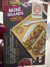 Mini Brands Create MasterChef Series 2 Beef Tacos NEW SERIES