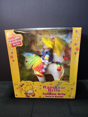 Toy Play Hallmark Rainbow Brite Twink Sprite & Starlite Horse Plush Doll Set '03