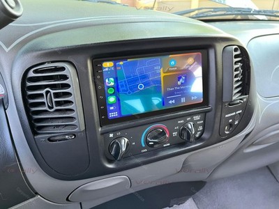 Radio Upgarde Apple Carplay Stereo Android GPS Player For 1998 2003 Ford F-150