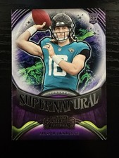 2021 Panini Contenders Supernatural TREVOR LAWRENCE Rookie Card #SN-TLR Jaguars. rookie card picture
