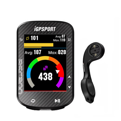 BSC300 GPS Fahrradcomputer Kabellos Farbbildschirm Karte Navigation Radfahren