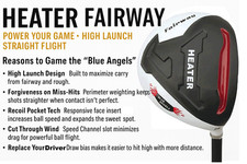 1 ILLEGAL DISTANCE ACCURACY HIGHLAUNCH CUSTOM FAIRWAY WOOD GOLF CLUBS 3 4 5 7 9