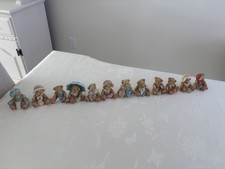 Calendar Cherished Teddies Figurines W/Original Boxes Certificates