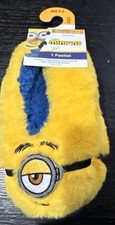 NWT Minions X Primark Slipper Socks/ Footlet Kids Boys Age 2-3 Size 6.5-9