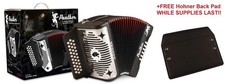 Hohner Panther GCF Acordeon Button SOL Accordion T-Shirt BackPad  MAKE OFFER