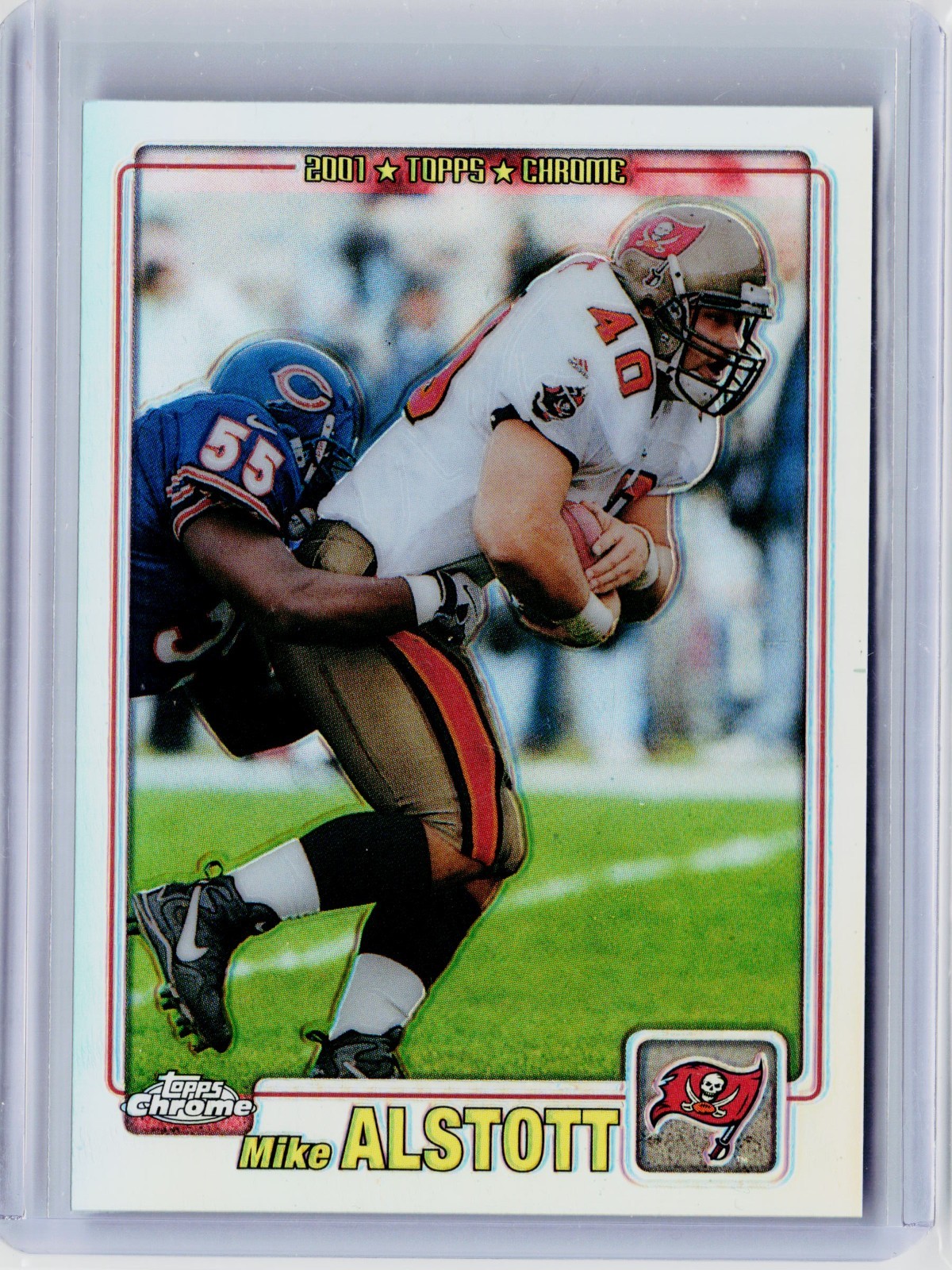 2001 TOPPS CHROME REFRACTOR #167 - MIKE ALSTOTT #ED 354/999