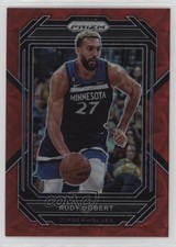 2022-23 Panini Prizm Choice Red Prizm 57/88 Rudy Gobert #67 16wc