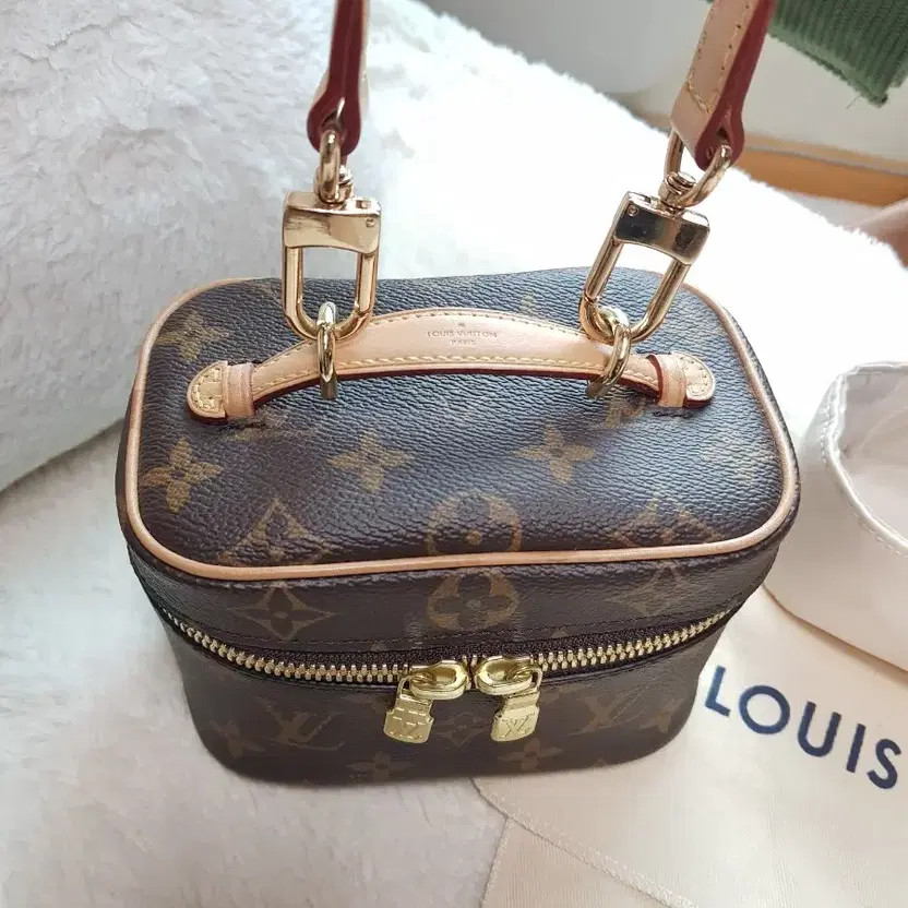 Louis Vuitton Nimes Nano Monogram Canvas Bag Authentic