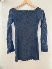 VTG Victorias Secret Floral Lace Top Size M 90s Sheer Whimsigoth Fairy Coquette
