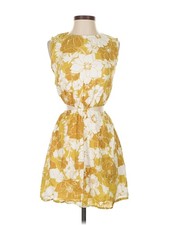 Faithfull the Brand Women Yellow Casual Dress 4