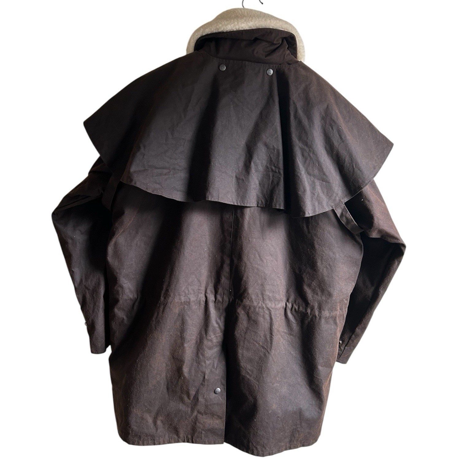 Outback Trading Co Oilskin Duster Coat 2XL NWT Wool Liner Waterproof Western image 9