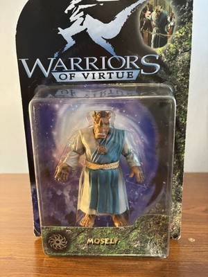 Vintage 1997 Warriors of Virtue MOSELY Action Figure - Rare Unpunched Card