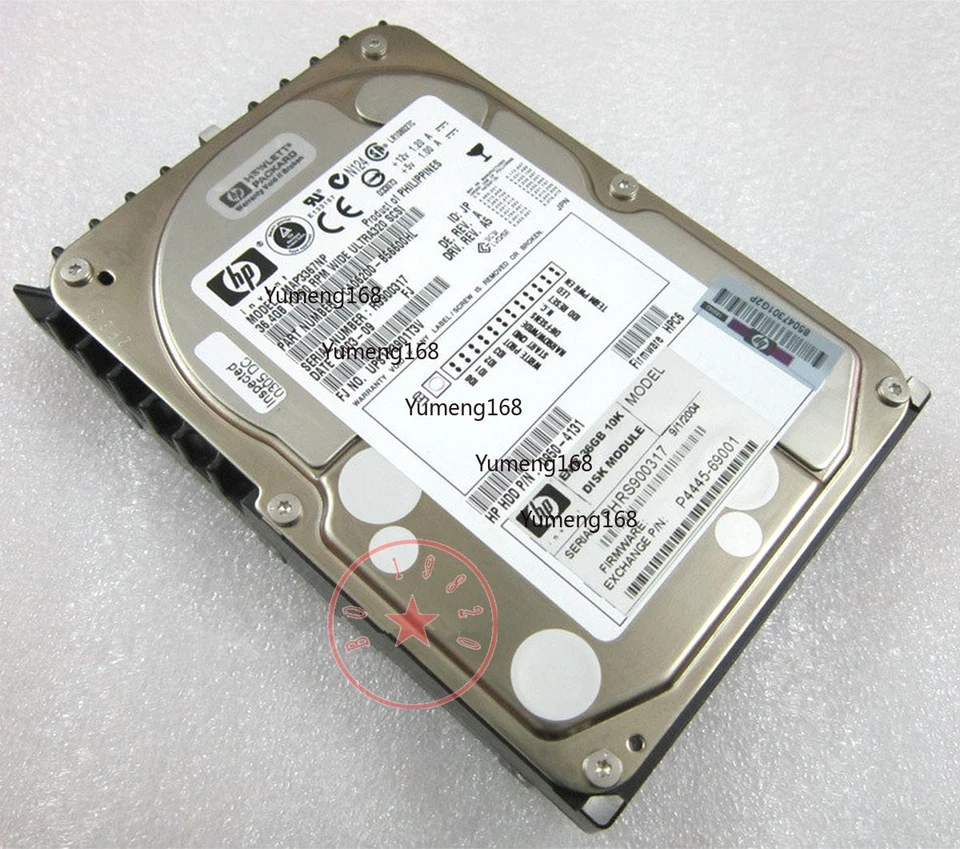 hp/Fujitsu MAP3367NP 36.7GB 10K RPM 8MB 3.5″ SCSI Ultra320 68-Pin Hard Drive HDD - Image 3 of 4