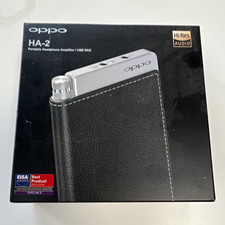 OPPO HA-2 Portable Headphone Amp USB DAC Stereo AB Class Black/Silver