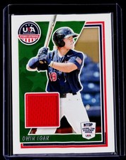 2022 Panini Stars & Stripes USA Baseball Owen Egan USA Baseball Materials BS24