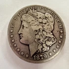 1879 CC Silver Morgan Dollar Coin